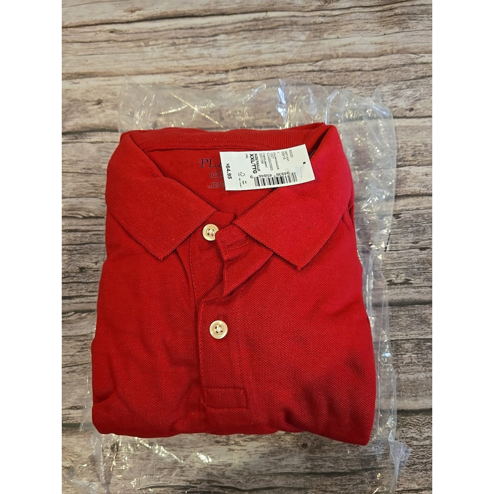 The Children's Place Boys 5-Multipack XXL Pique Polo Red Size 16 NWT Red (D1)